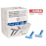 Ξυραφάκια GIMA μιας χρήσης – 100 ΤΜΧ - meditone