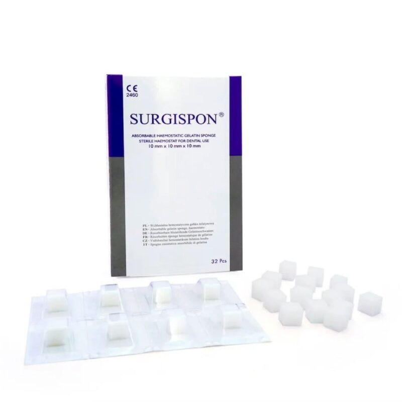 Surgispon αιμοστατικά τολύπια βάμβακος 10x10x10mm - τμχ