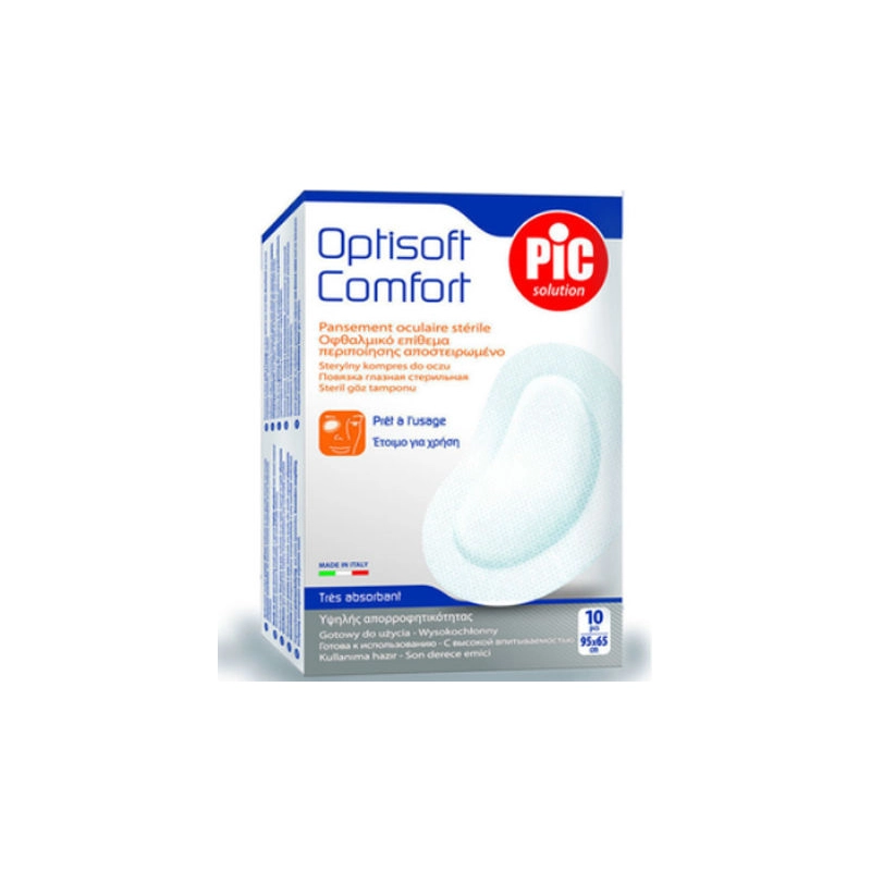 PIC Optisoft Comfort Οφθαλμικά Επιθέματα 10τμχ