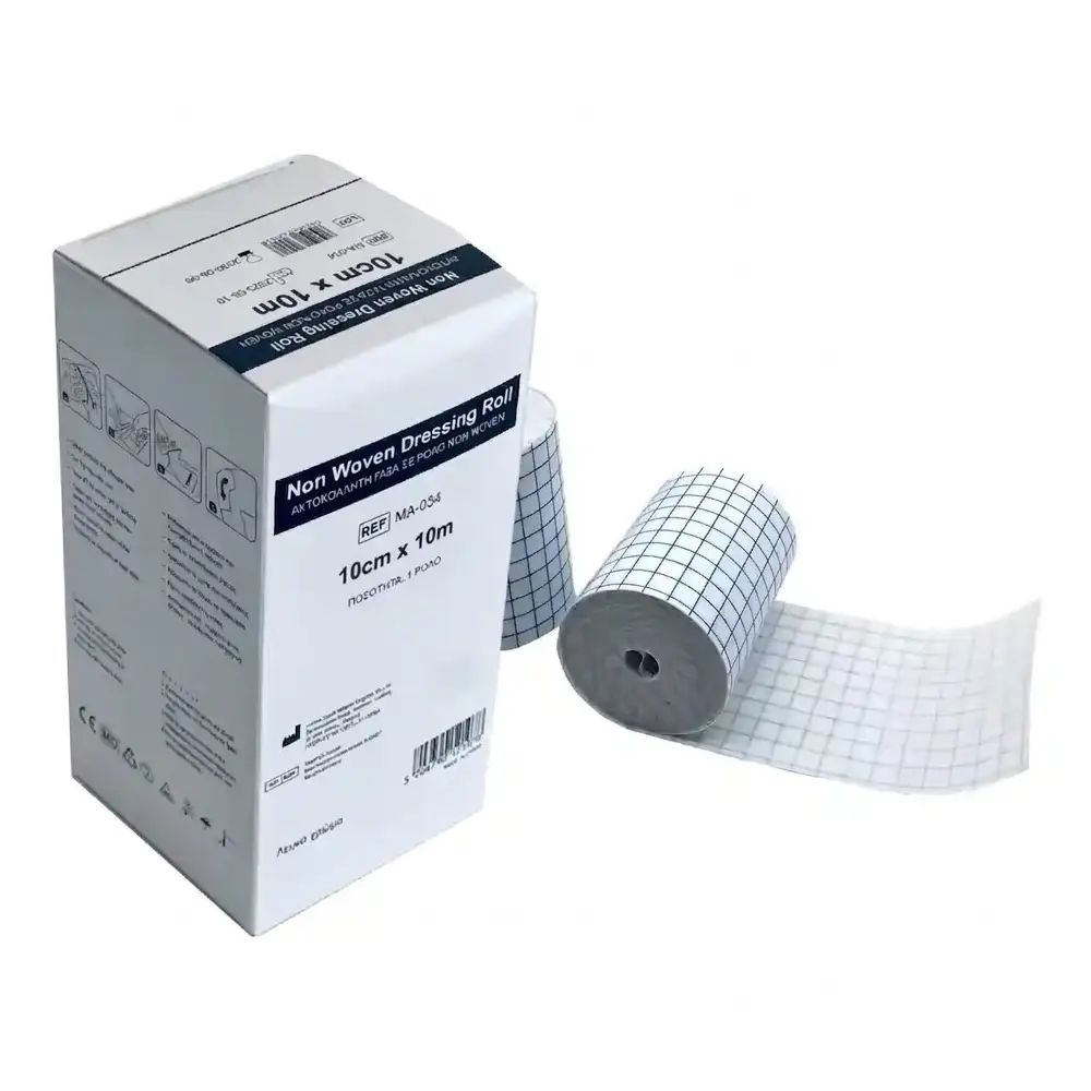 aytokollitos-epidesmos-se-rolo-10cm-x-10m Αυτοκόλλητη Γάζα σε Ρολό 10cm