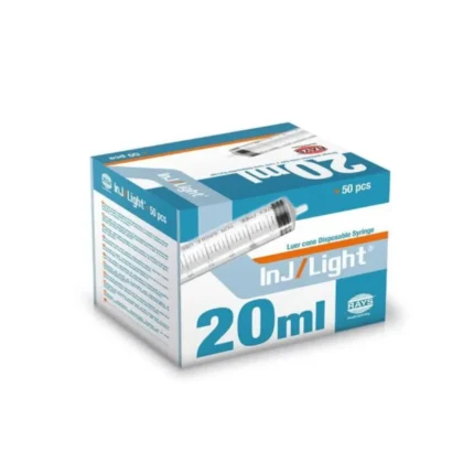 Rays INJ | LIGHT® σύριγγες χωρίς βελόνα 20ml πακ. 50 τεμ. Όλη η σειρά συριγγών Rays στο meditone.gr - Πάτρα