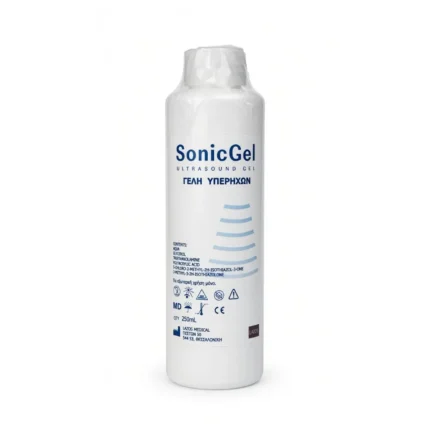 Sonic Gel Υπερήχων 250ml - Κορυφαία Ακρίβεια & Ακουστική Σύζευξη