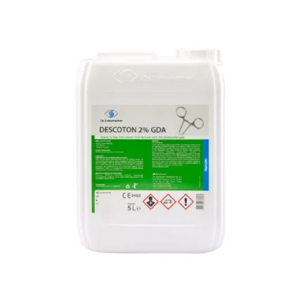 Descoton 2% GDA 5000ml έτοιμο απολυμαντικό υγρό εργαλείων και ενδοσκοπίων από το meditone