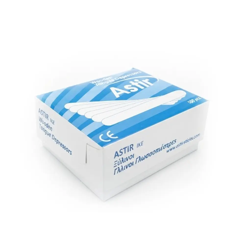 glossopiestra-mi-aposteiromena-astir-500tm-kouti Ξύλινα γλωσσοπίεστρα μη αποστειρωμένα ASTIR 500τμχ για ιατρική χρήση από το meditone