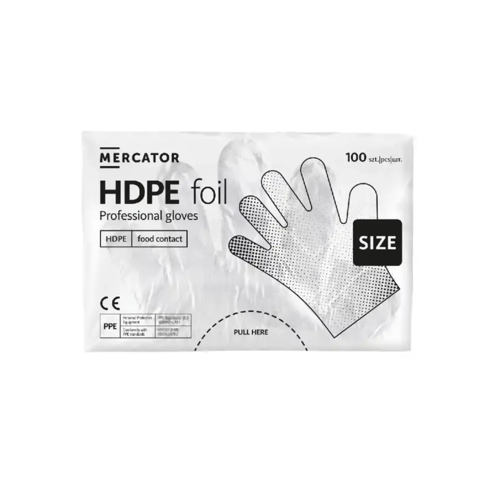 gantia-nailon-hdpe-mercator-diafani-100tmx Mercator HDPE διαφανή γάντια νάυλον μίας χρήσης medium για τρόφιμα 100 τεμάχια από το meditone