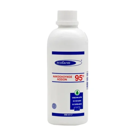 Ecofarm οινόπνευμα λοσιόν 350ml μεγάλη συσκευασία για ιατρεία