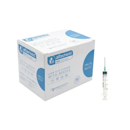 Σύριγγες 20ml Alfashield σε κουτί 50 τεμαχίων